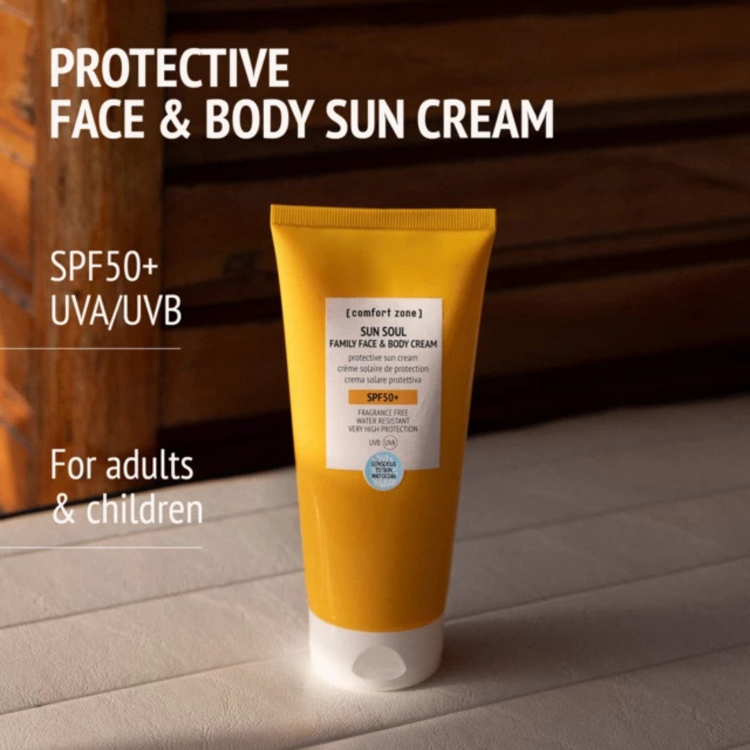Sun Soul Family Face & Body Cream Spf 50,  200ml